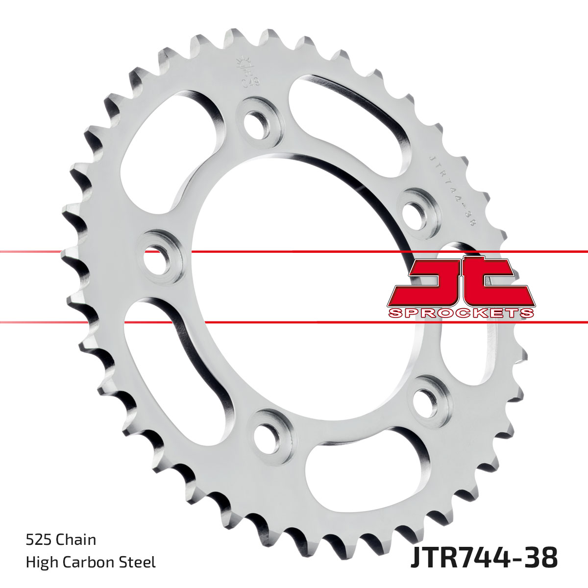 JT Rear Sprocket Ducati 749S 04-06 (744-38)