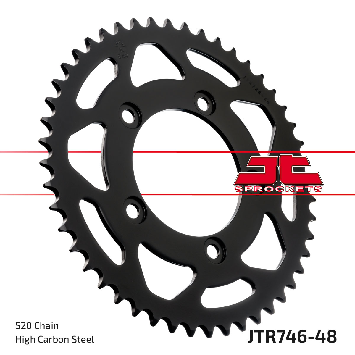 JT Rear Sprocket Ducati 400 Scrambler 16-21 (746-48)