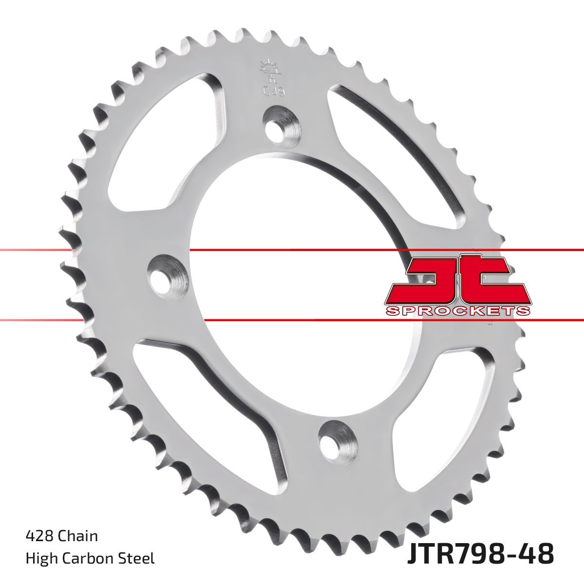 JT Rear Sprocket Suzuki RM80 89-01 (Small Wheel) RM80 97-01 (Big Wheel) (798-48)
