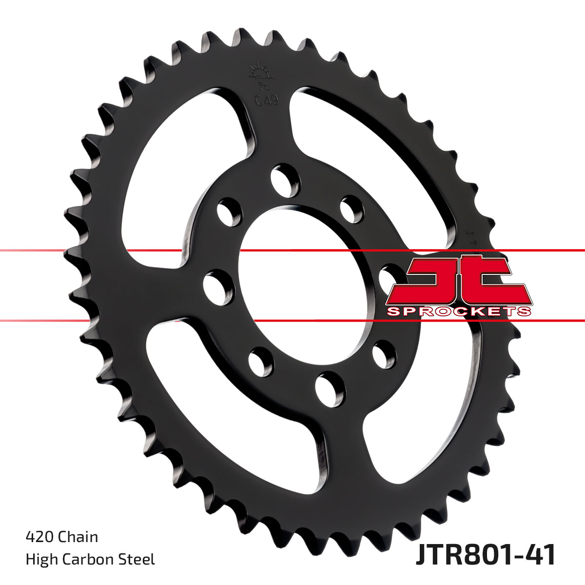JT Rear Sprocket Suzuki RM50 81-82 (801-41)