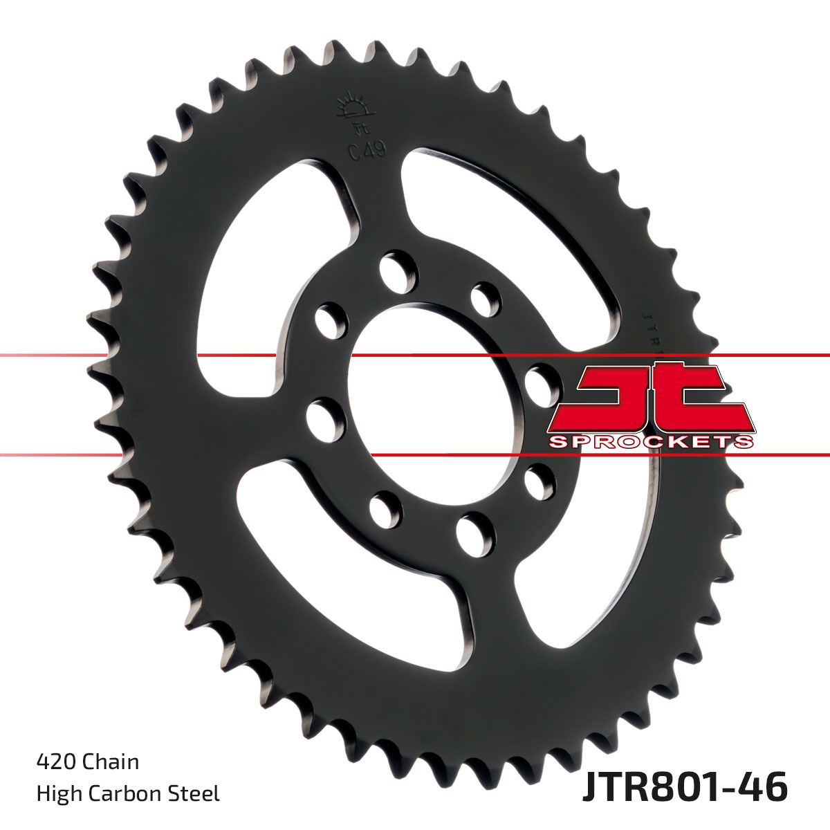 JT Rear Sprocket Suzuki ZR50 84-88 (801-46)