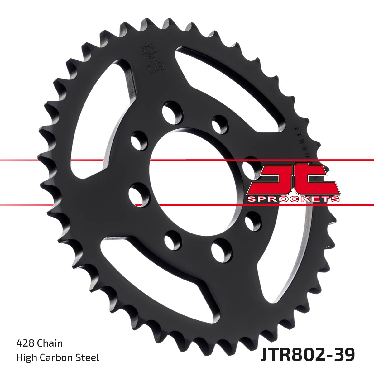JT Rear Sprocket Kawasaki KE100 82-01, KH100 78-81 (802-39)