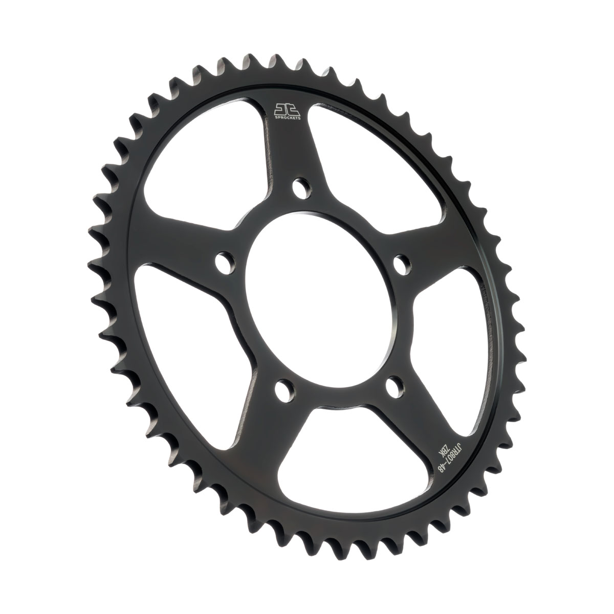 JT Rear Sprocket Suzuki GSF650 07-11, GSF650S 07-15, GSX650F 08-16 (Black Zinc) (807-48)