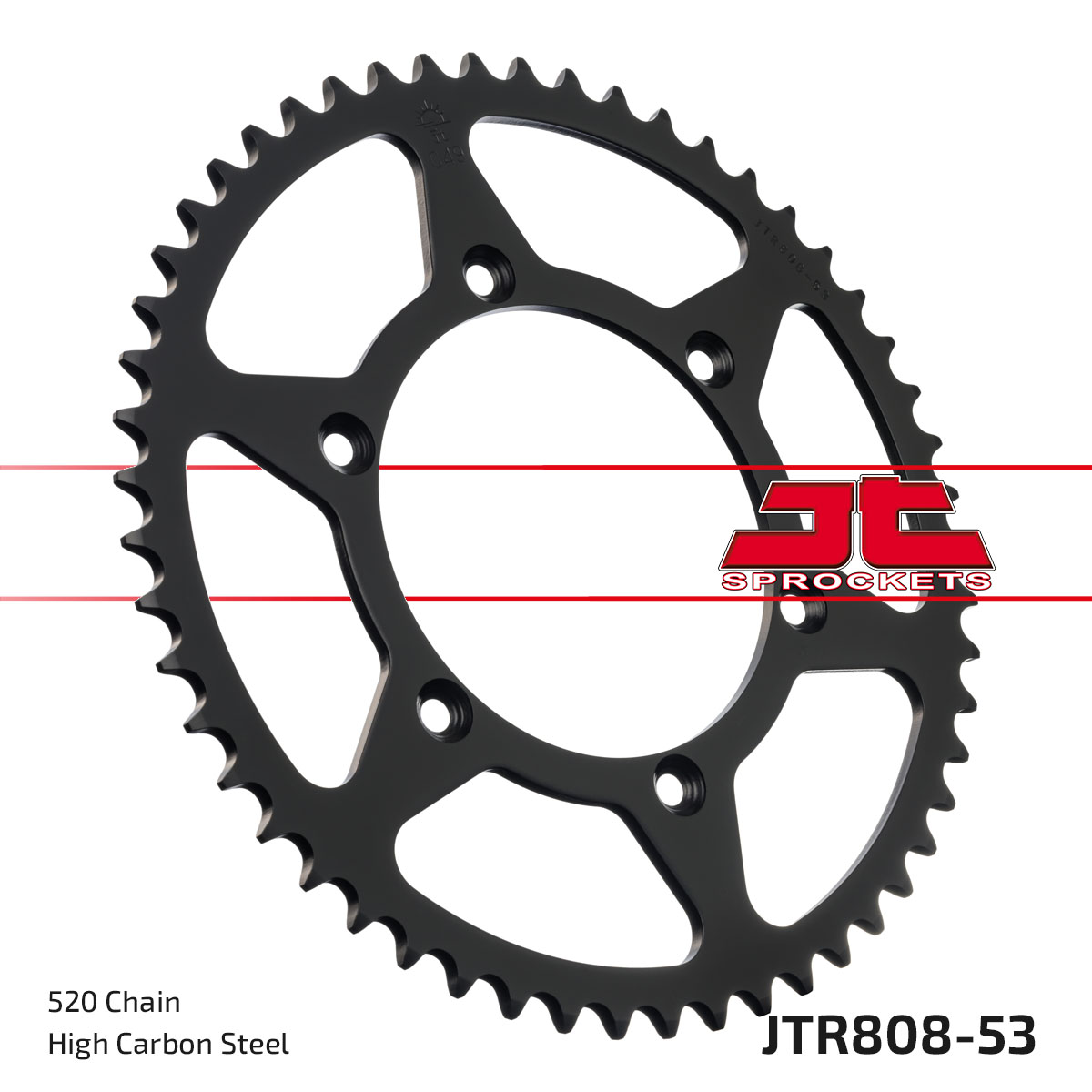 JT Rear Sprocket Suzuki RM125 87 (808-53)