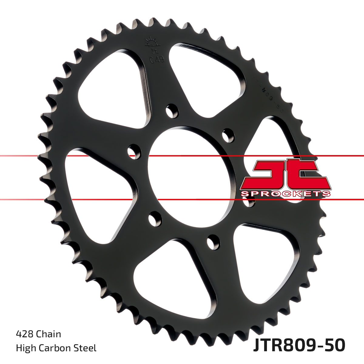 JT Rear Sprocket Suzuki TS125 73-77 (809-50)