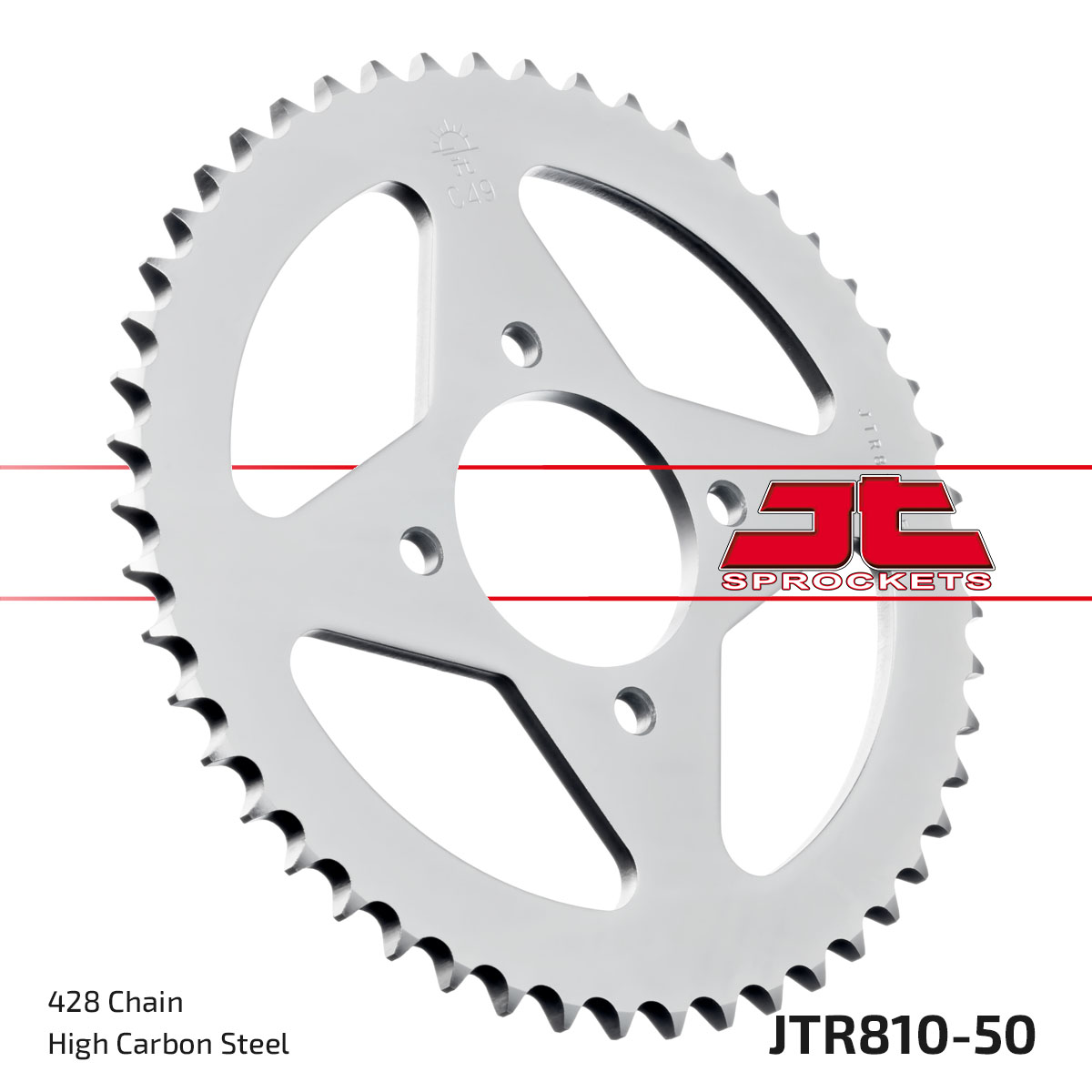 JT Rear Sprocket Suzuki GT125 74-81 (810-50)