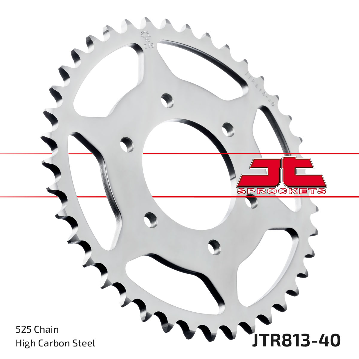 JT Rear Sprocket Suzuki TS250 75-79, TS250ER 80-83 (813-40)