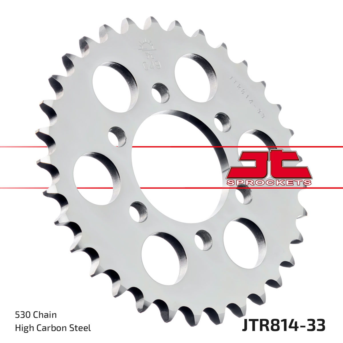 JT Rear Sprocket Suzuki GT500 75-78 (814-33)