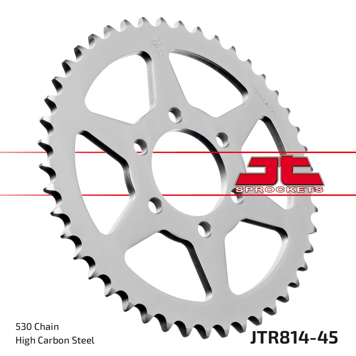 JT Rear Sprocket Suzuki GS400 77-79, GSX400E 82-87, GS425 79-80, GS450E 80-88 (814-45)
