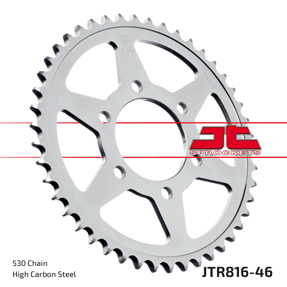 JT Rear Sprocket Suzuki GSX550E 83-87, GT750 74-75 (816-46)