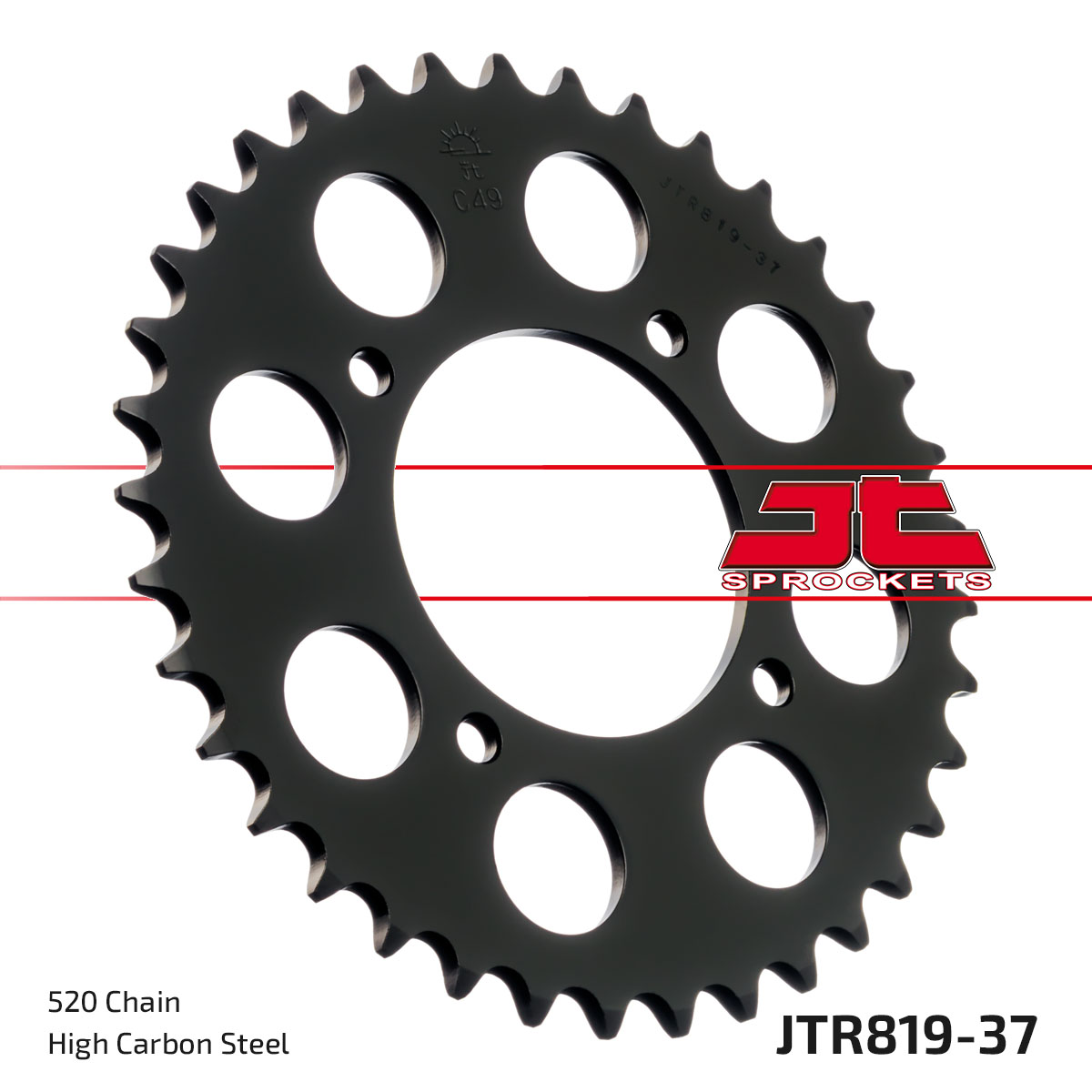 JT Rear Sprocket Suzuki RG250 83-84 (819-37)