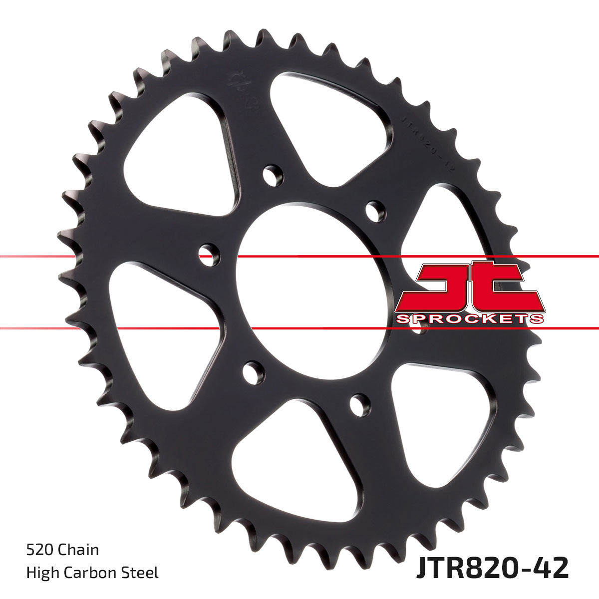 JT Rear Sprocket Suzuki DR250 82-87, SP370 77-82, SP400 79-82 (820-42)
