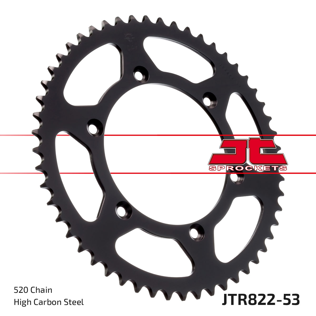 JT Rear Sprocket Husqvarna 449 TC 11-12 (822-53)