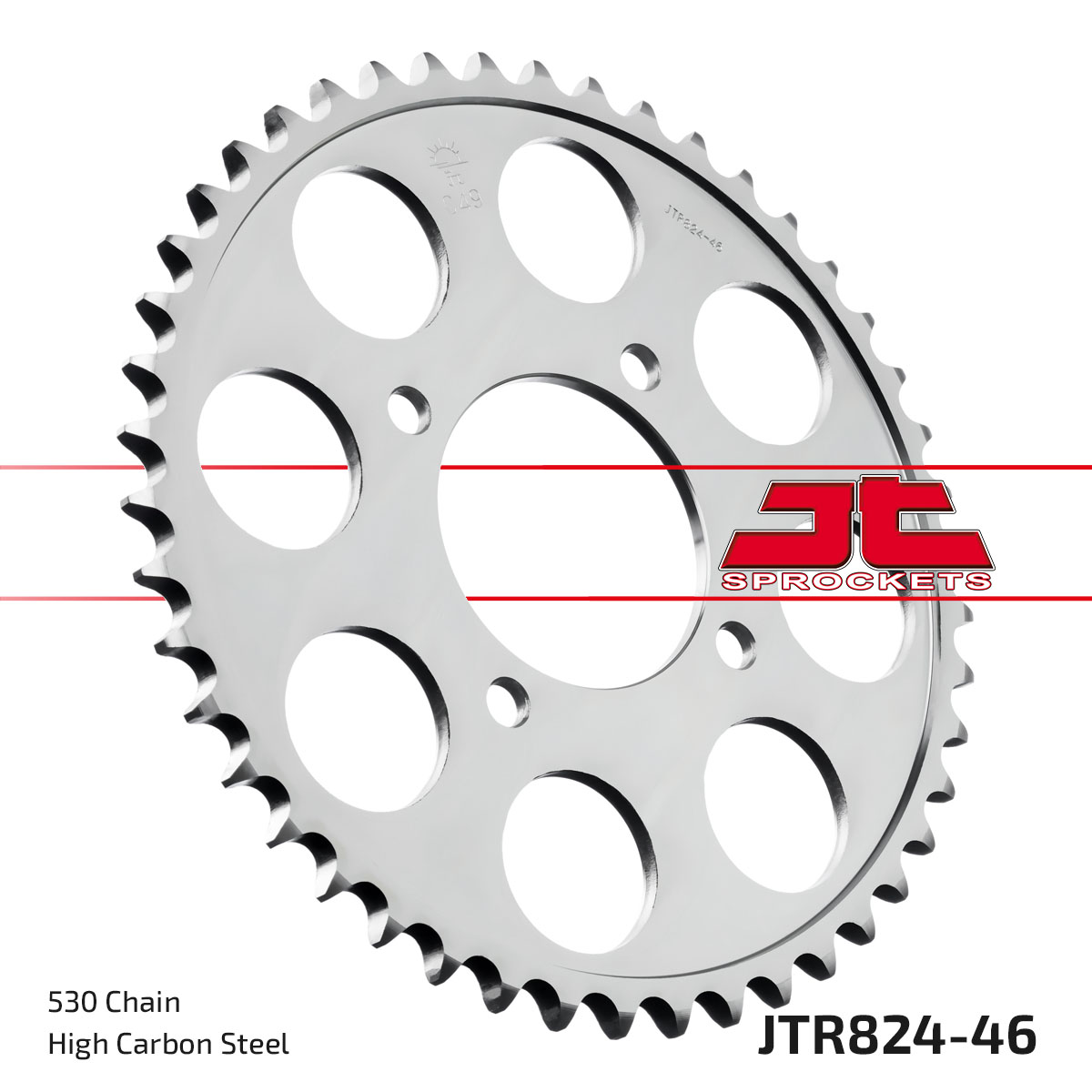 JT Rear Sprocket Suzuki GSX600F 85-88 (824-46)