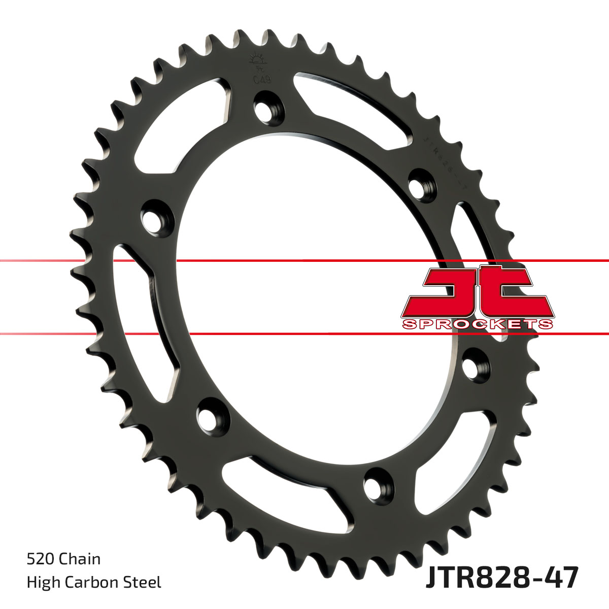 JT Rear Sprocket Suzuki RM465 82 (828-47)