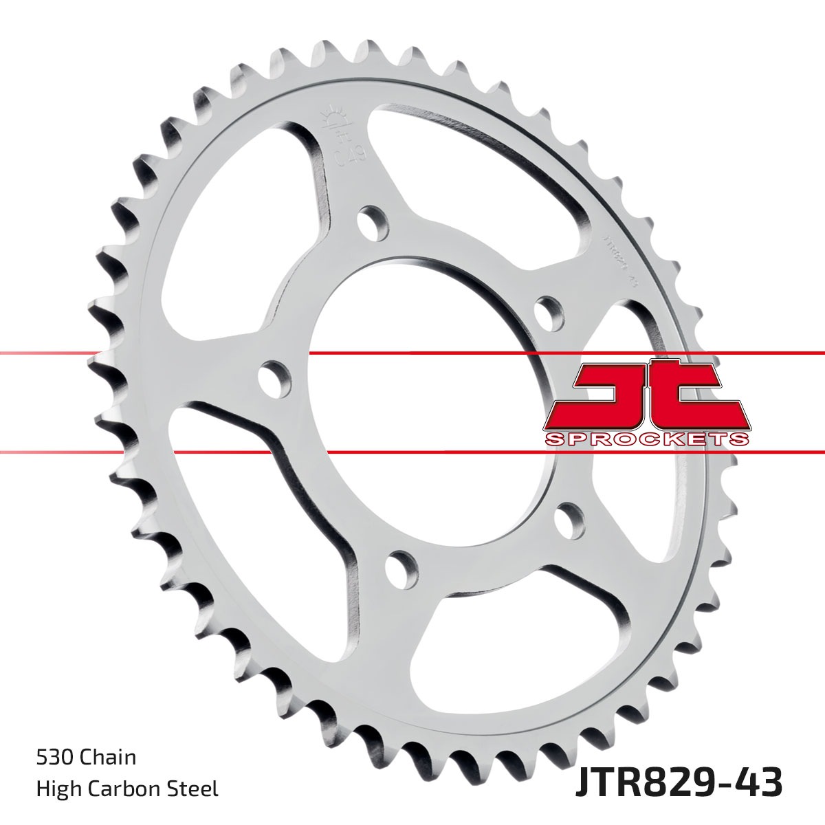 JT Rear Sprocket Suzuki RF600 93-95 (829-43)