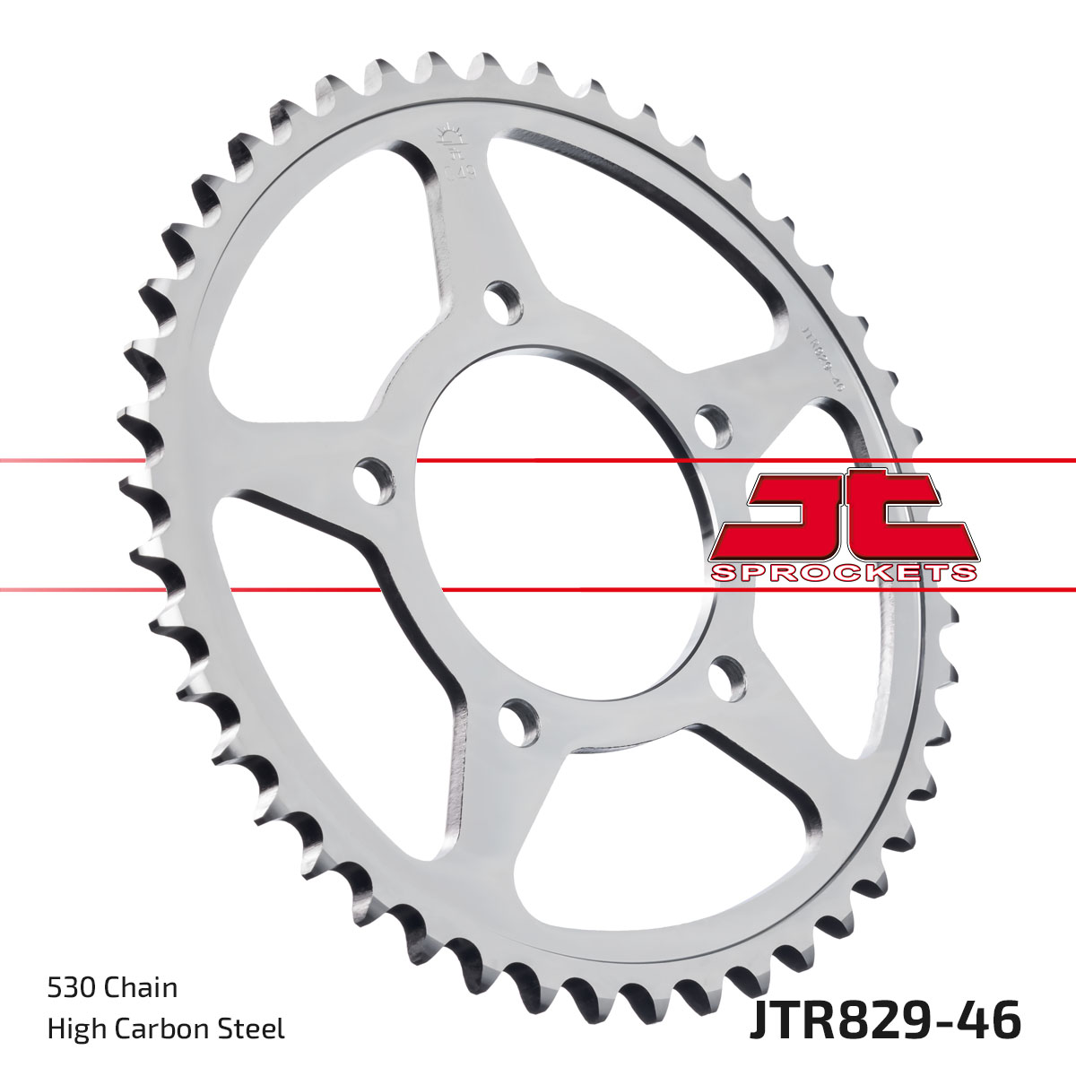 JT Rear Sprocket Suzuki GSX600F 89-91, GSX-R1100 86-88 (530 Conversion) (829-46)