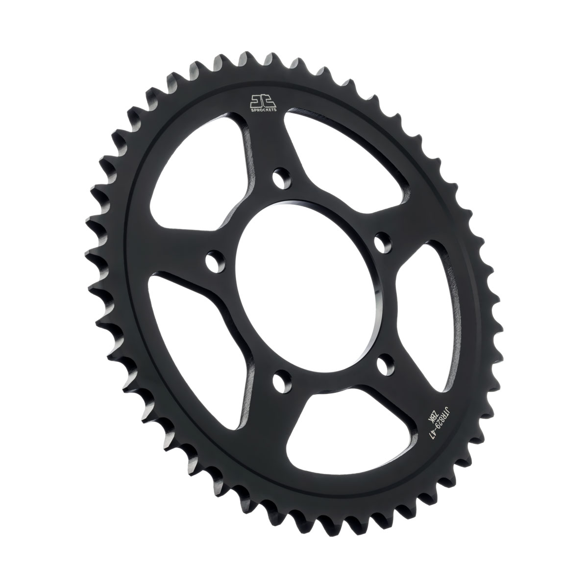 JT Rear Sprocket Suzuki GSF600 95-04, GSF600S 95-04, GSF650 05-06, GSX750F 89-98 (Black Zinc) (829-47)