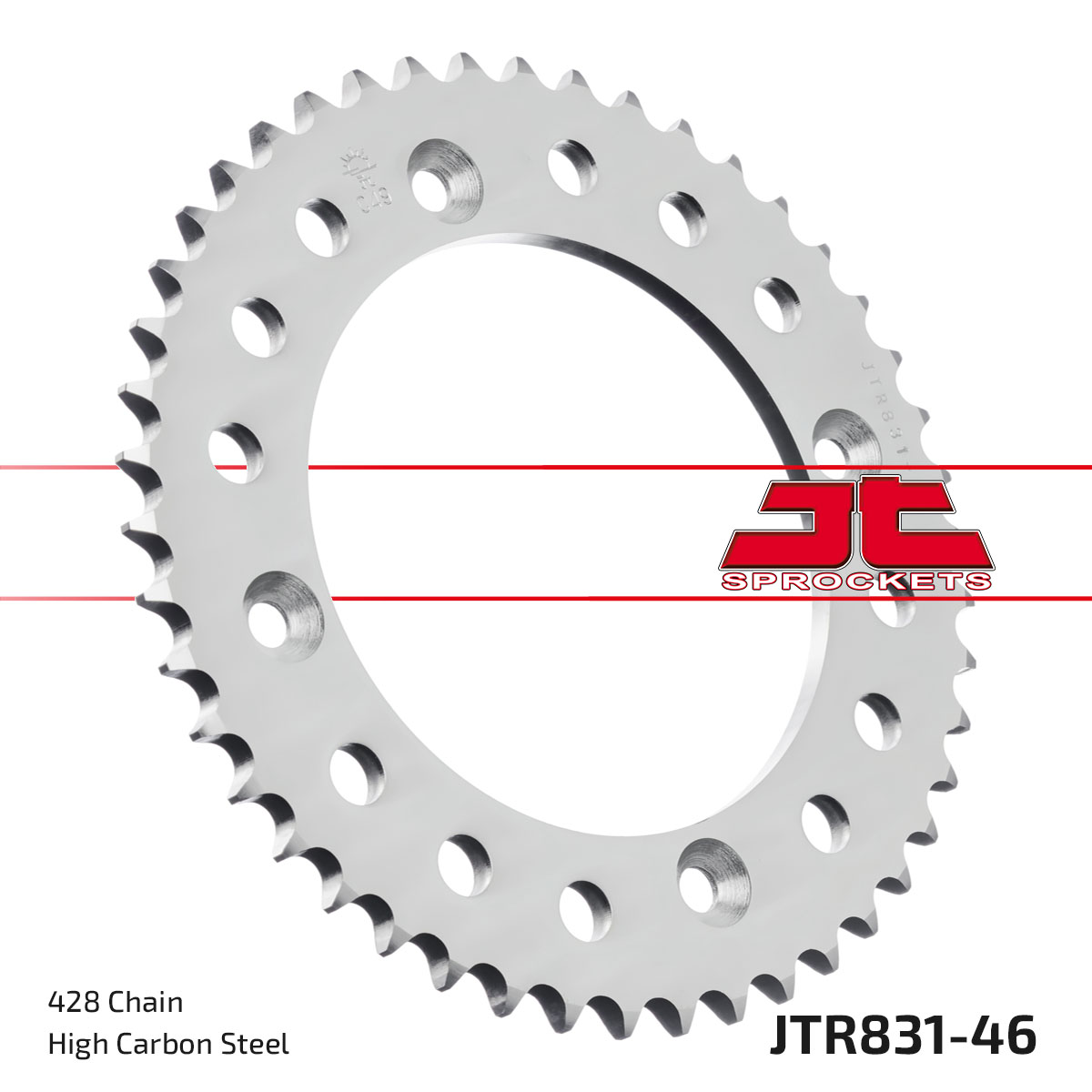 JT Rear Sprocket Yamaha YZ80 84, 86-92 (831-46)