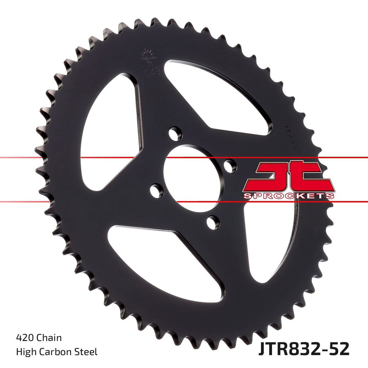 JT Rear Sprocket Yamaha DT50R 97-98 (832-52)