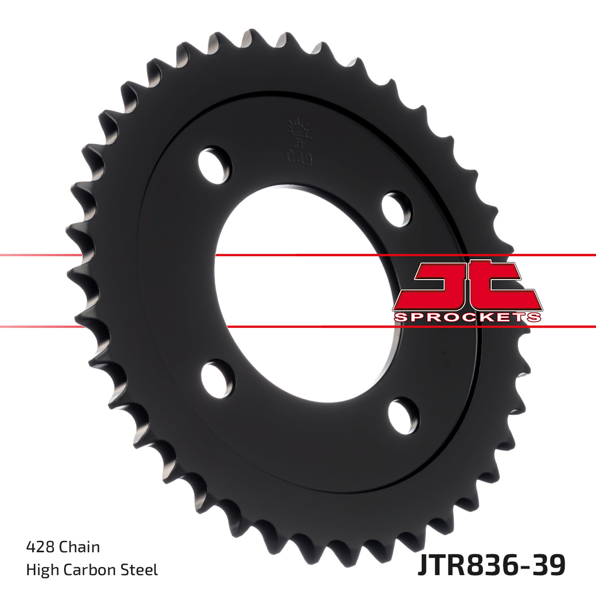 JT Rear Sprocket Yamaha RS200 (836-39)