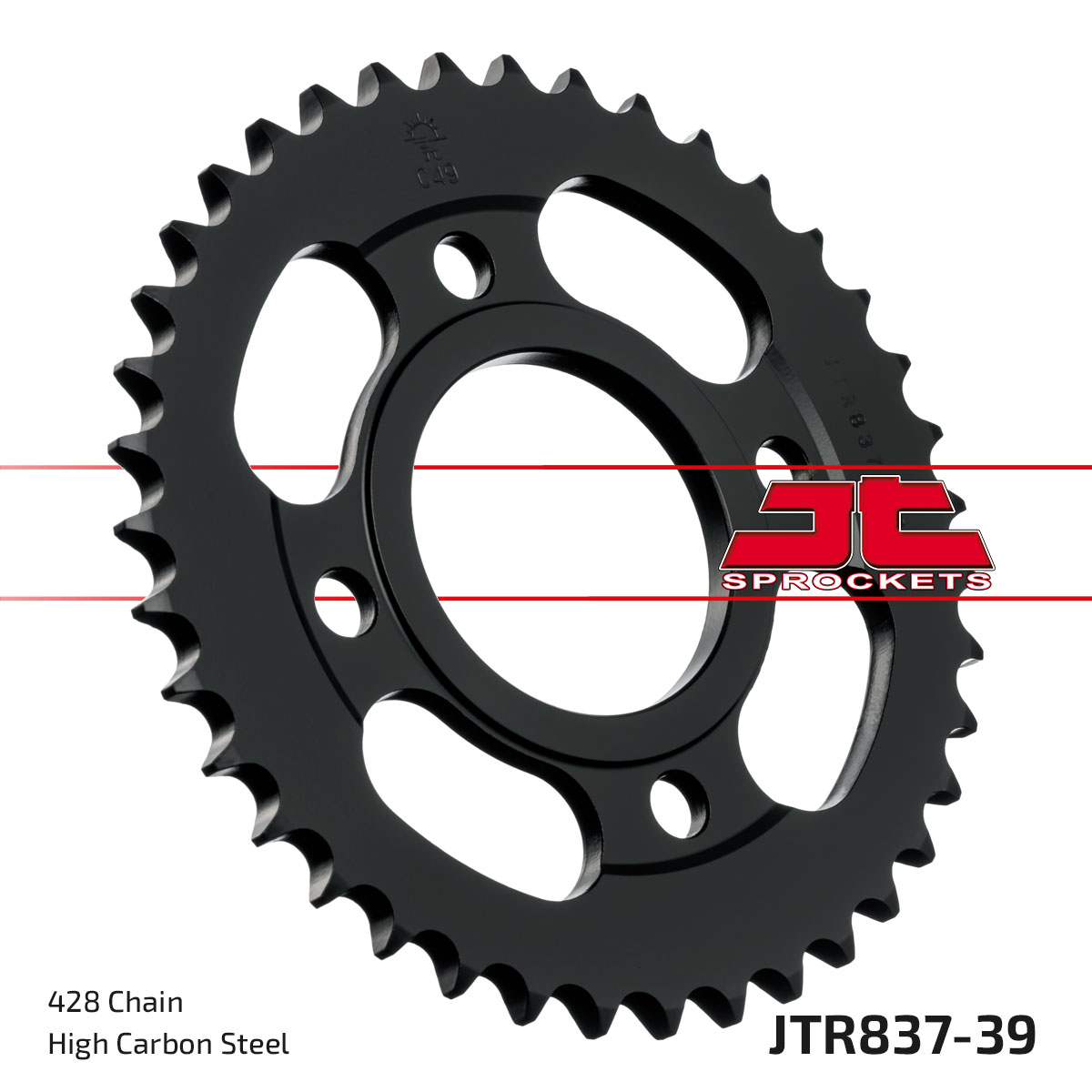 JT Rear Sprocket Yamaha RD125DX 75-81 (837-39)