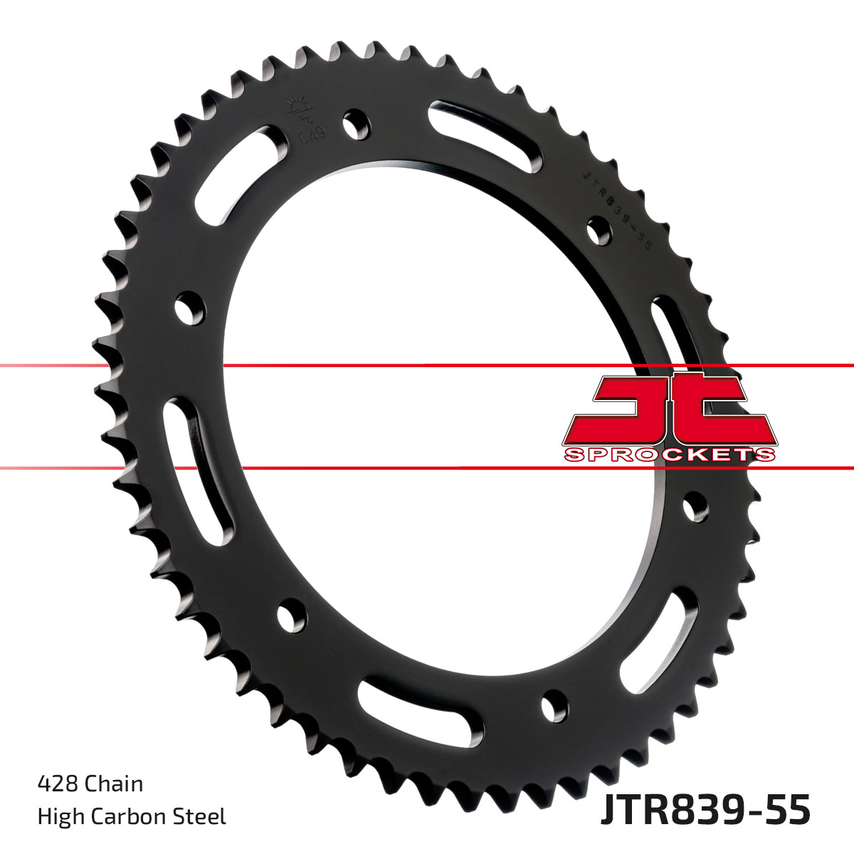 JT Rear Sprocket Yamaha DT125R 88-89 (839-55)