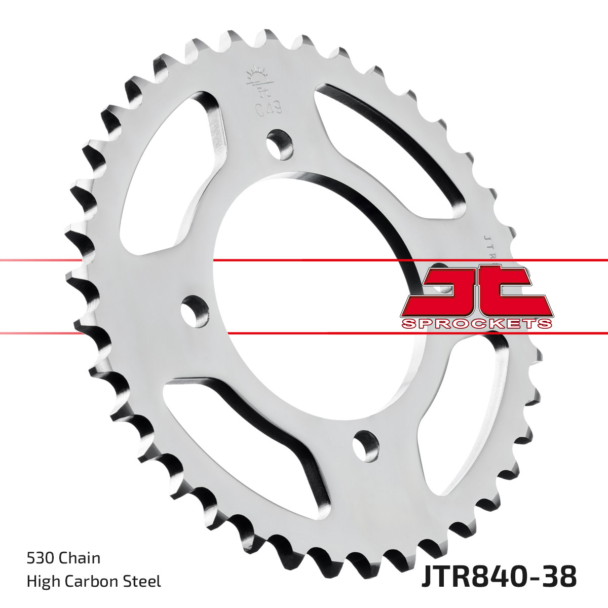 JT Rear Sprocket Yamaha XS400 DOHC 82 (840-38)