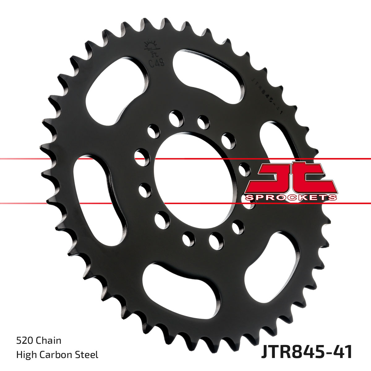 JT Rear Sprocket Yamaha IT175 77-79, DT200L 85 (845-41)