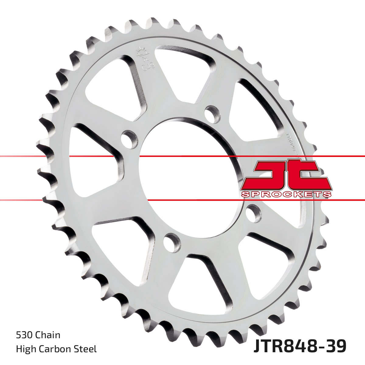 JT Rear Sprocket Yamaha RD250DX 76-77, RD350LC 80-82 (848-39)