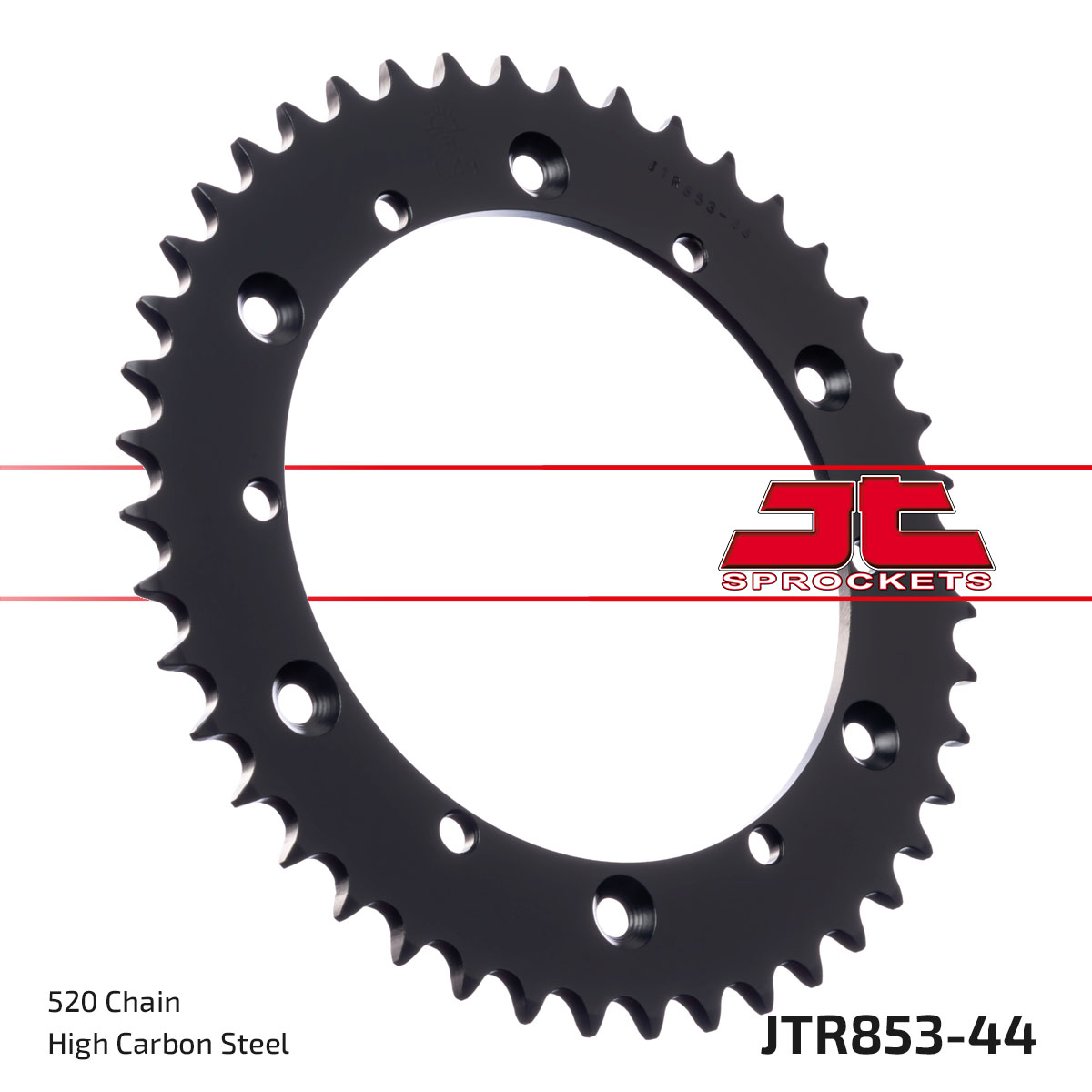 JT Rear Sprocket Yamaha YTZ250 85-86, IT175 80-83, IT200 84-86, TT250R 96-98, IT490 83-84 (853-44)