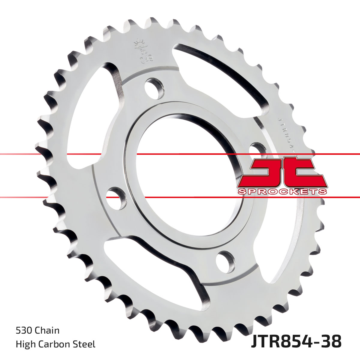JT Rear Sprocket Yamaha RD250DX/E 78-80, RD400DX 78-80, XS400 (Alloy Wheel) 78 (854-38)
