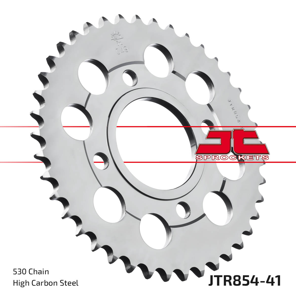 JT Rear Sprocket Yamaha XS250 80-82, XS500 78-80 (854-41)