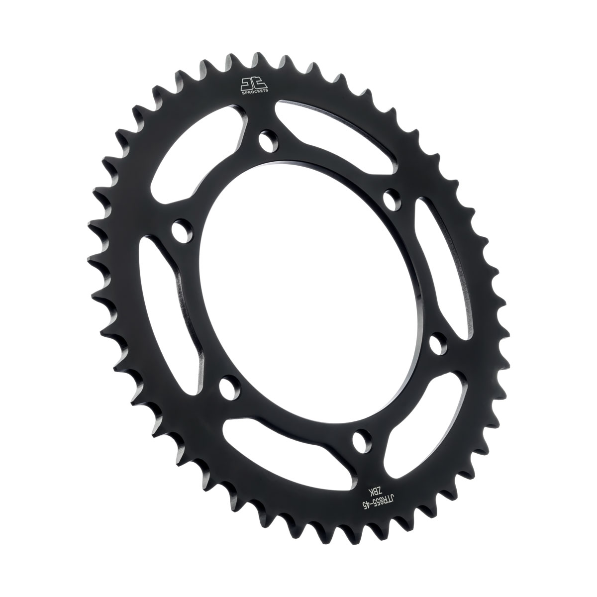 JT Rear Sprocket Yamaha XT660R 04-15, XT660X 04-15, XTZ660Z 08-15 (Black Zinc) (855-45)