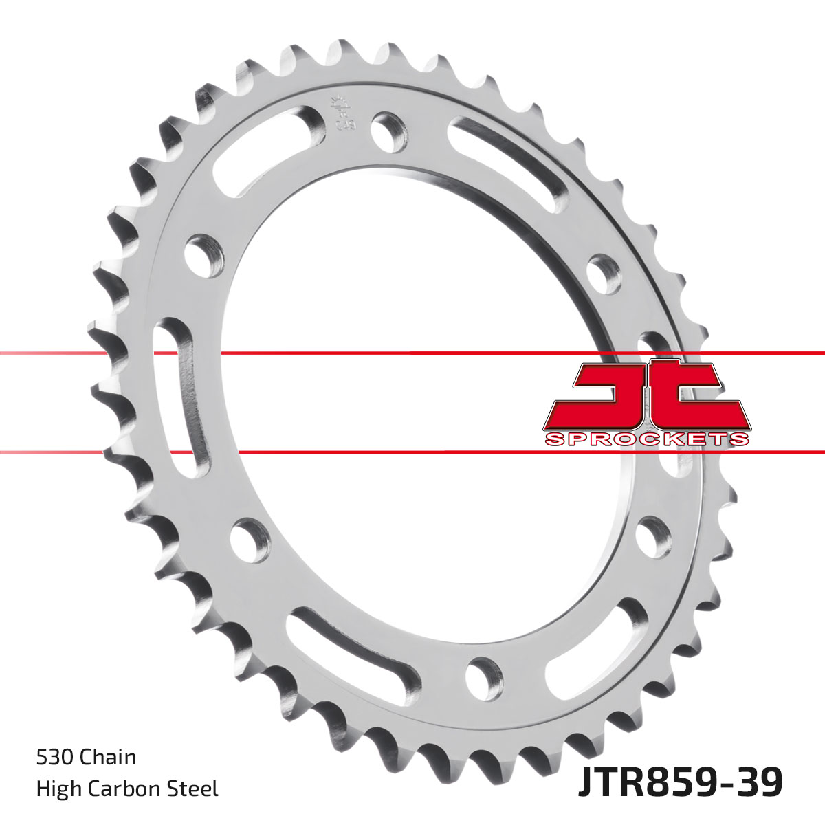 JT Rear Sprocket Yamaha FJ1200 91-96, XJR1300 02-03 (859-39)
