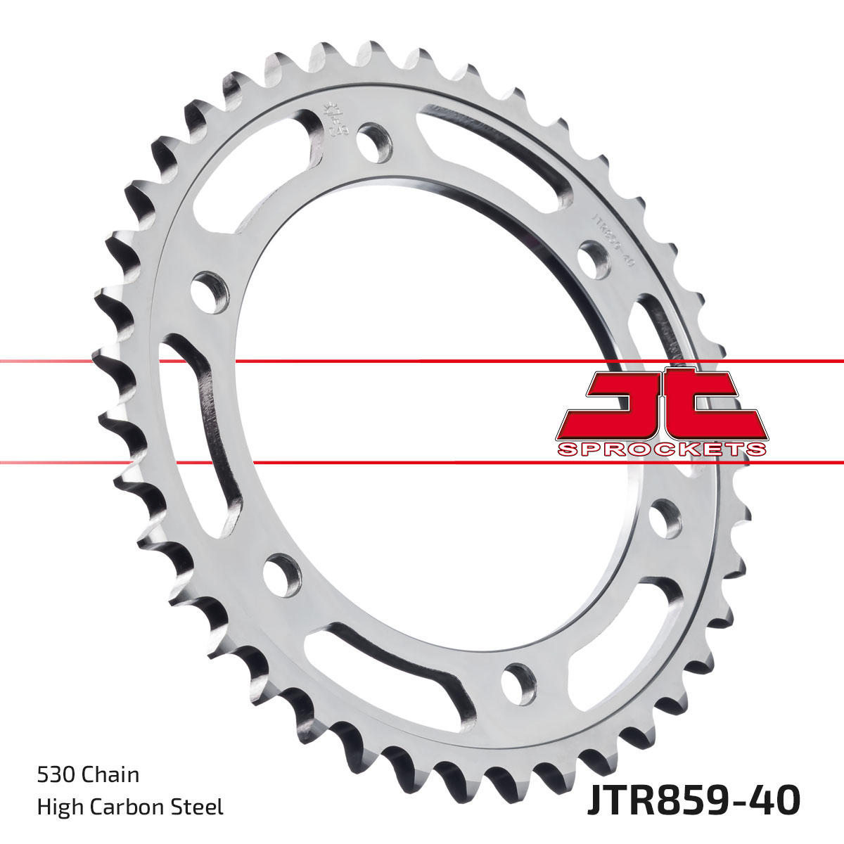 JT Rear Sprocket Yamaha FJ1200 86-90 (859-40)