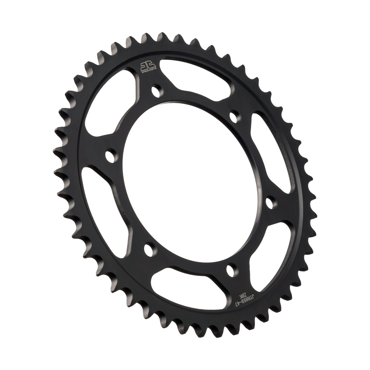 JT Rear Sprocket Yamaha YZF600R 96-03, FZR1000R 89-95 (530 Conversion) (Black Zinc) (859-47)