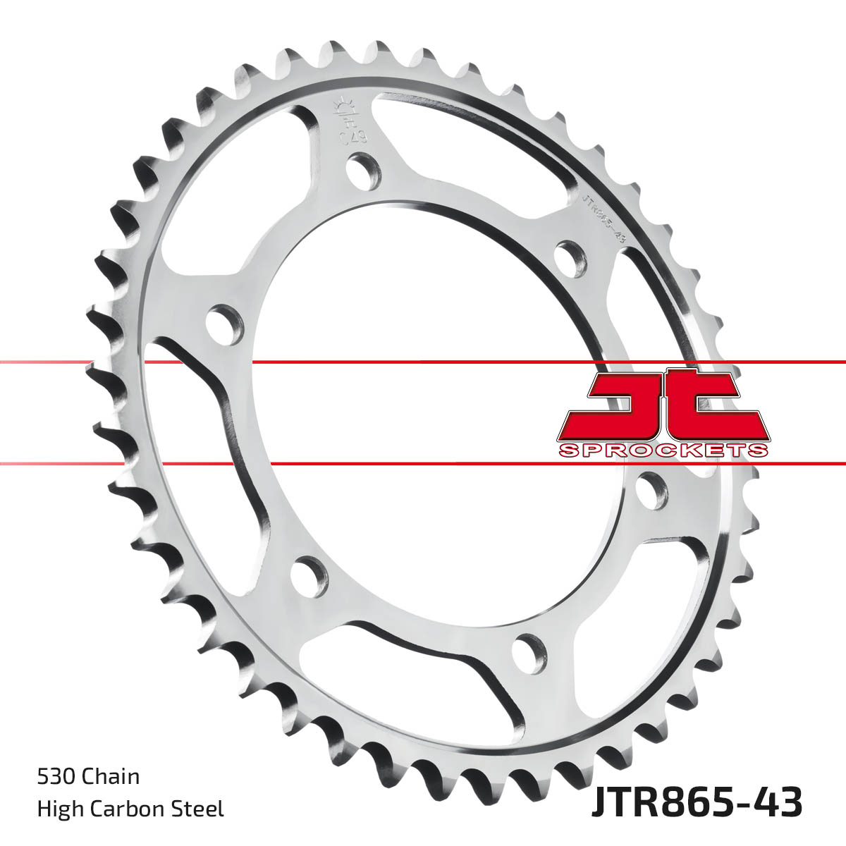 JT Rear Sprocket Yamaha FZ750 Genesis 87-91 (865-43)