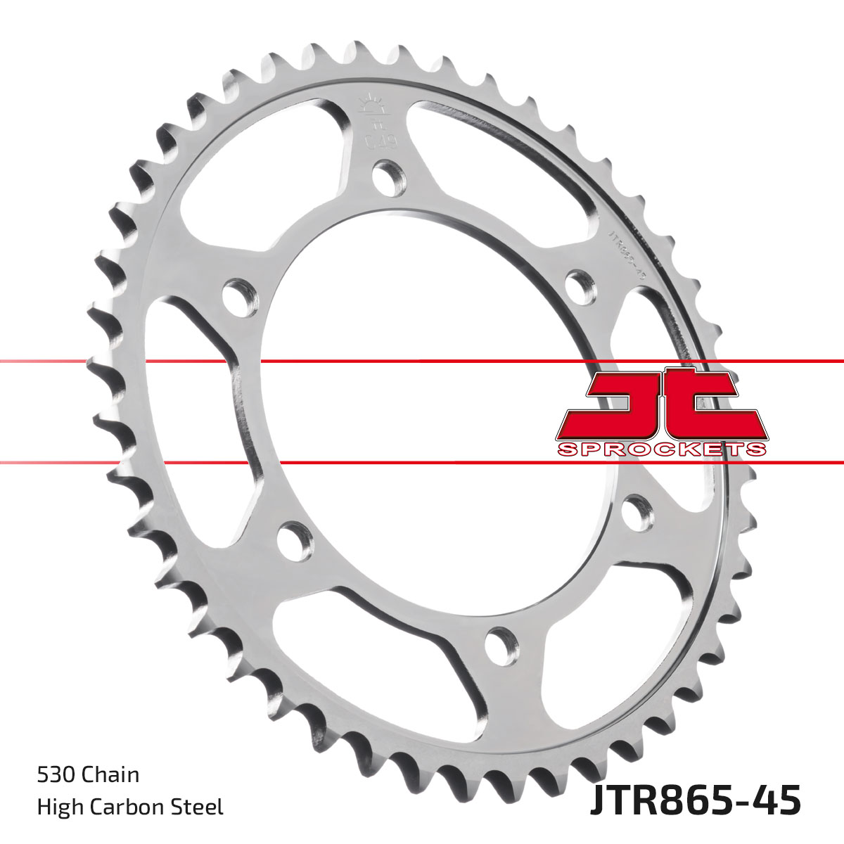 JT Rear Sprocket Yamaha FZR600 92-93 (865-45)
