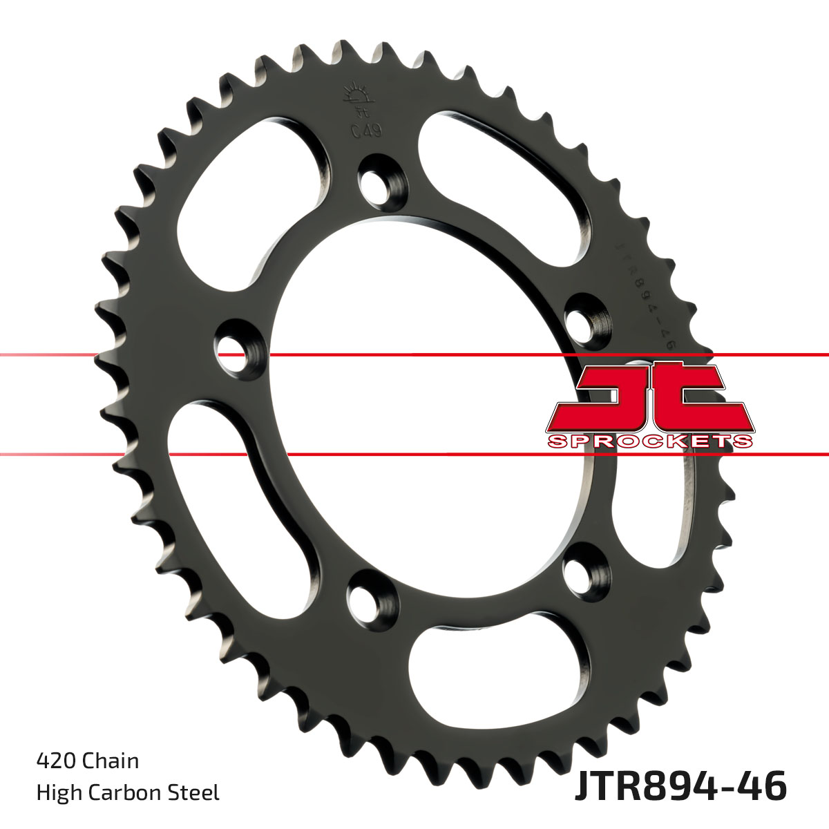 JT Rear Sprocket KTM 60 SX 98-01, 65 SX 98-02 (894-46)