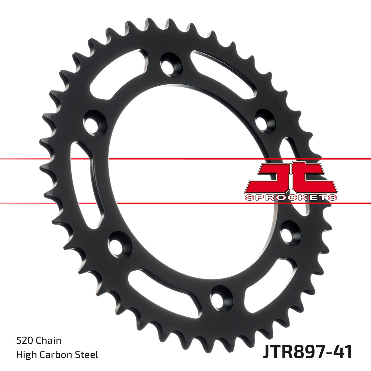JT Rear Sprocket KTM 790 Duke 18-23,790 Duke L 18-23, 890 Duke 21-22, 890 Duke R 20-23 (897-41)