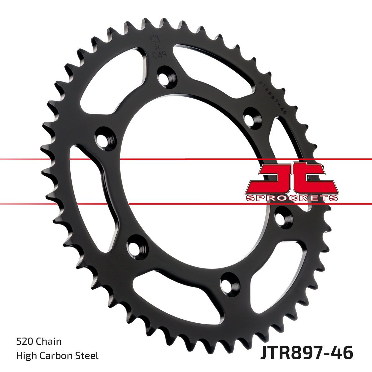 JT Rear Sprocket Husqvarna 701 Enduro 17-22, KTM 690 Enduro R 19-22 (897-46)