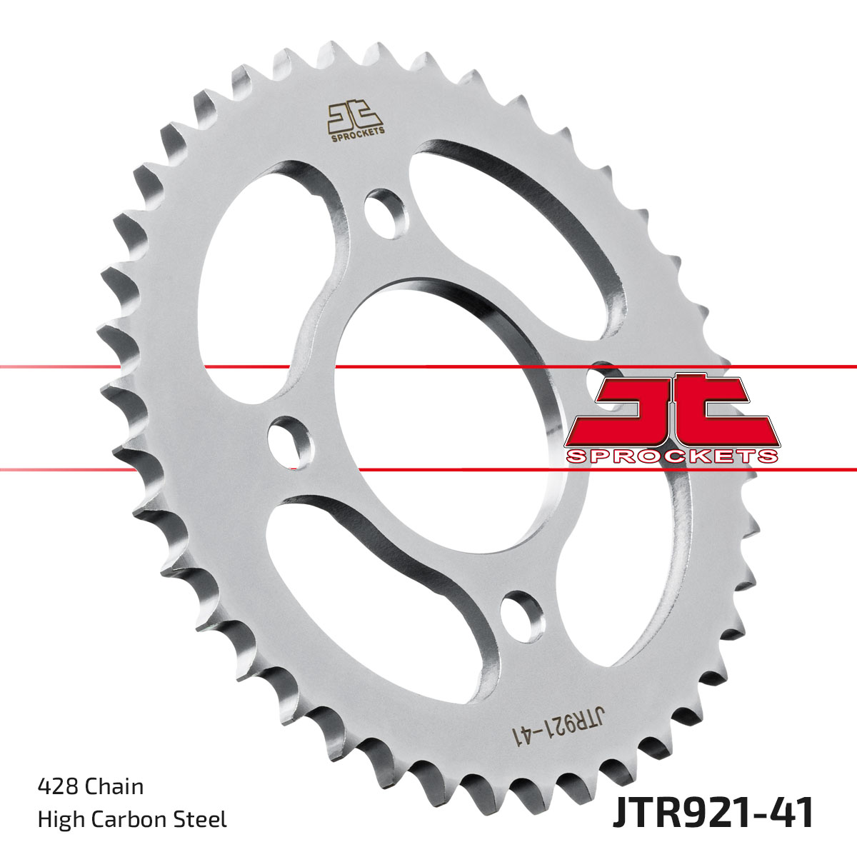 JT Rear Sprocket Keeway 125 Superlight Ltd Euro 3 12-16, 125 Superlight Euro 3 17-20, 125 Superlight Euro 5 2021 (921-41)