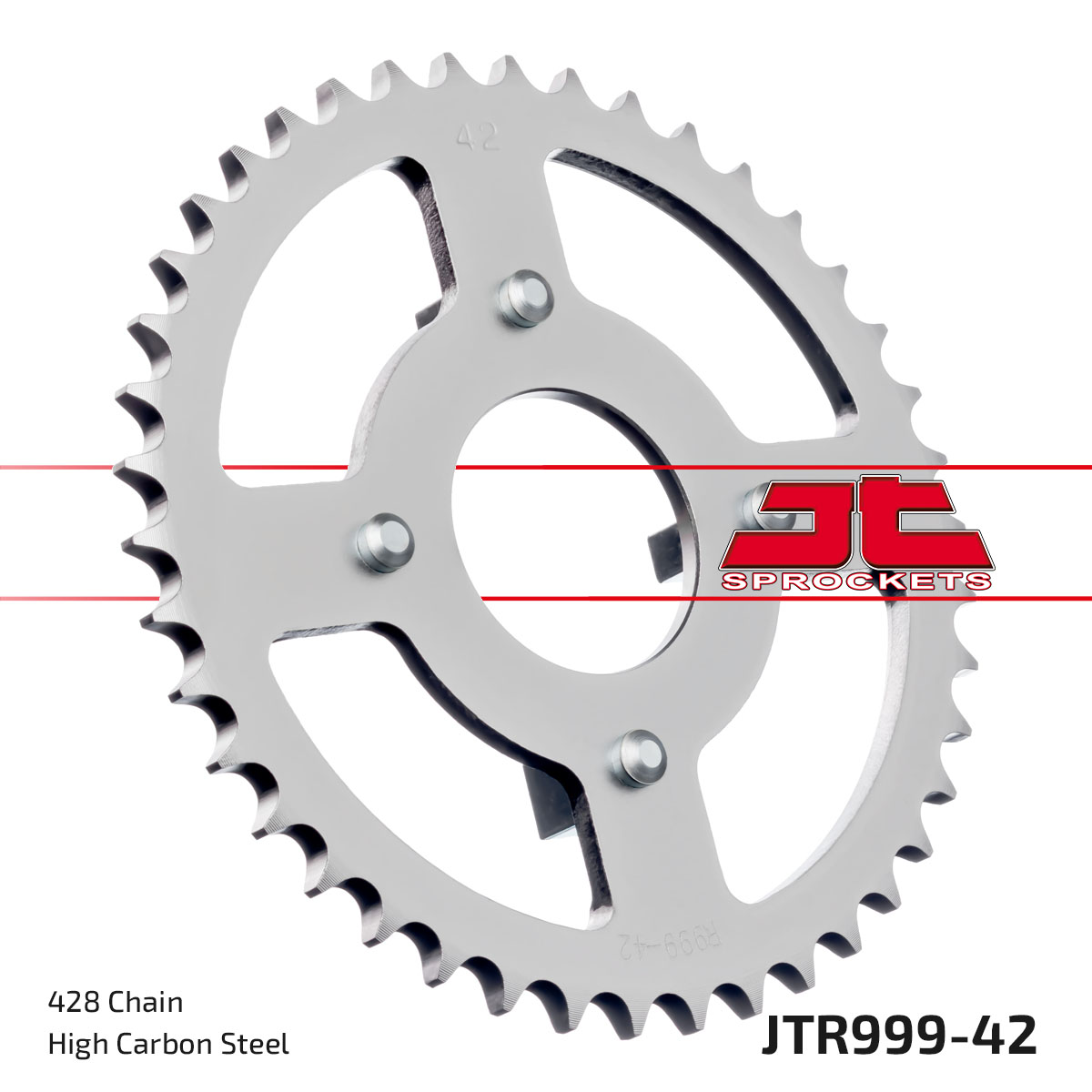 JT Rear Sprocket Honda XL100S 81-83(Peg Rear Sprocket) (999-42)