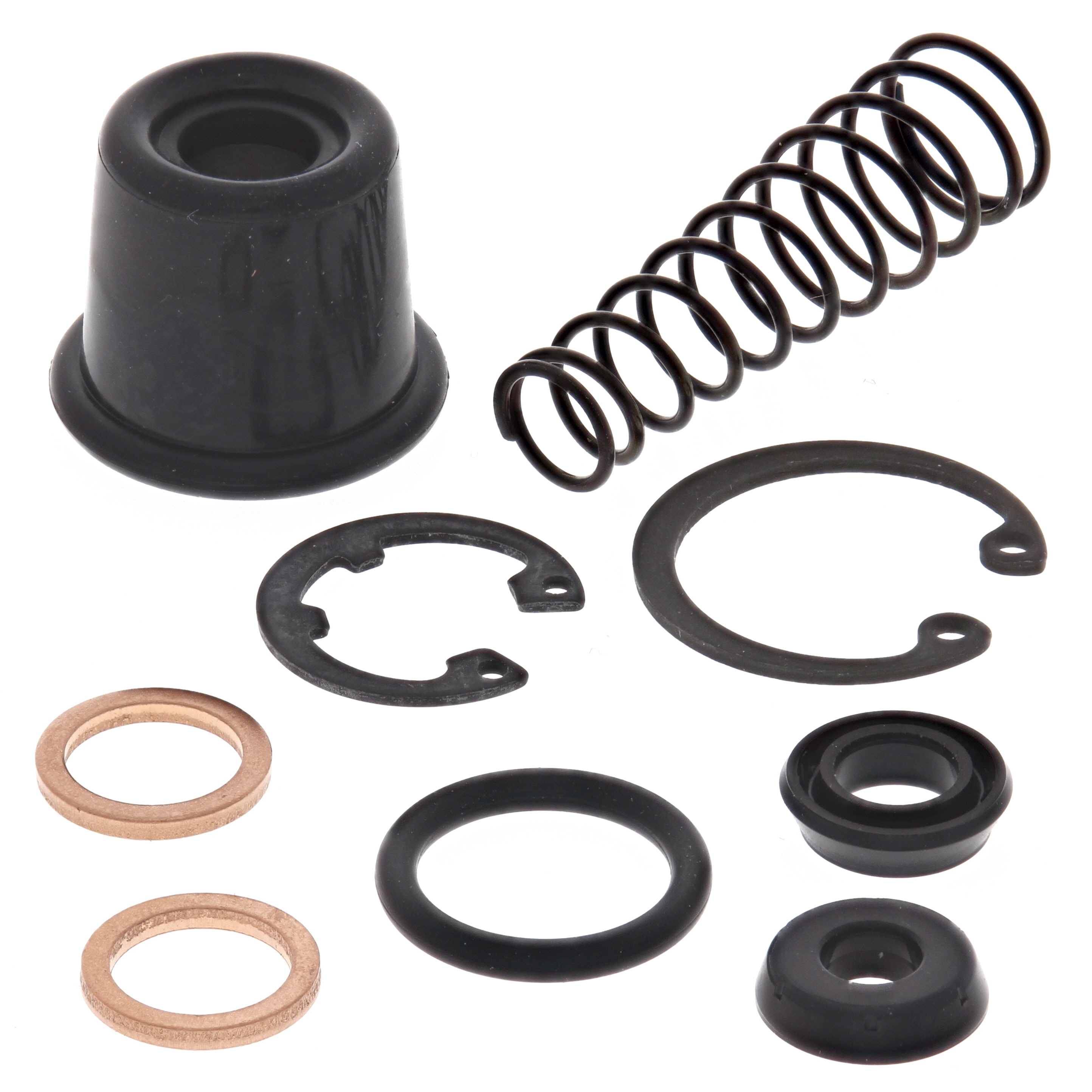 WRP Master Cylinder Rebuild Kit Rear Beta RR 2T 200 19-22, RR 2T 200 Race 21-22, Honda CB300F 2019, CB300F ABS 19-22, CB300R 2019, CB300R ABS 19-22, CB500F 13-19, CB500F ABS 13-22, CB500X 13-18, CB500X ABS 13-18, CB900F (919) 02-07, CBR1000F 87-88, C