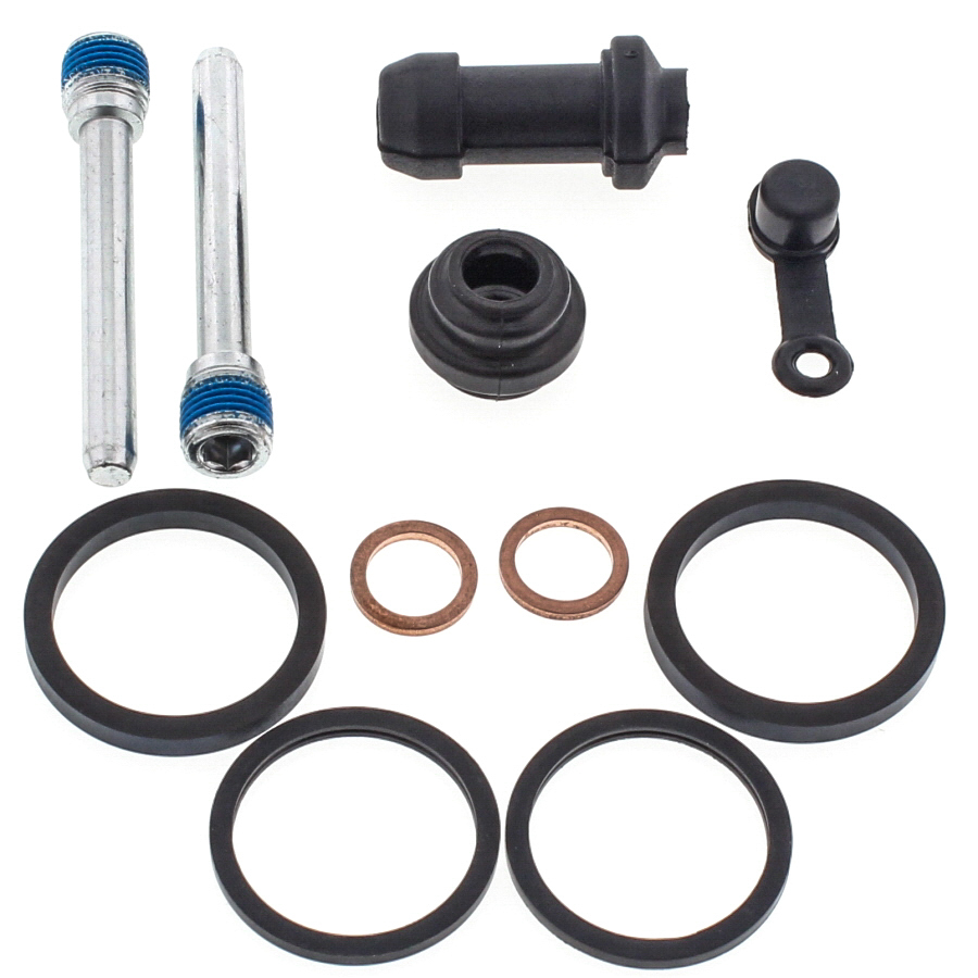 WRP Caliper Rebuild Kit Front Honda ATC250R 85-86, ATC350X 1985, CMX250 85-87, MBX50 83-86, XL350R 84-85, XL600R 83-87, XR250R 84-85, XR350R 1984, XR350R 1985, XR350R 84-85, XR500R 83-84, Kawasaki KLF300C Bayou 4x4 89-05, KLF400 Bayou 93-99, KVF650 I