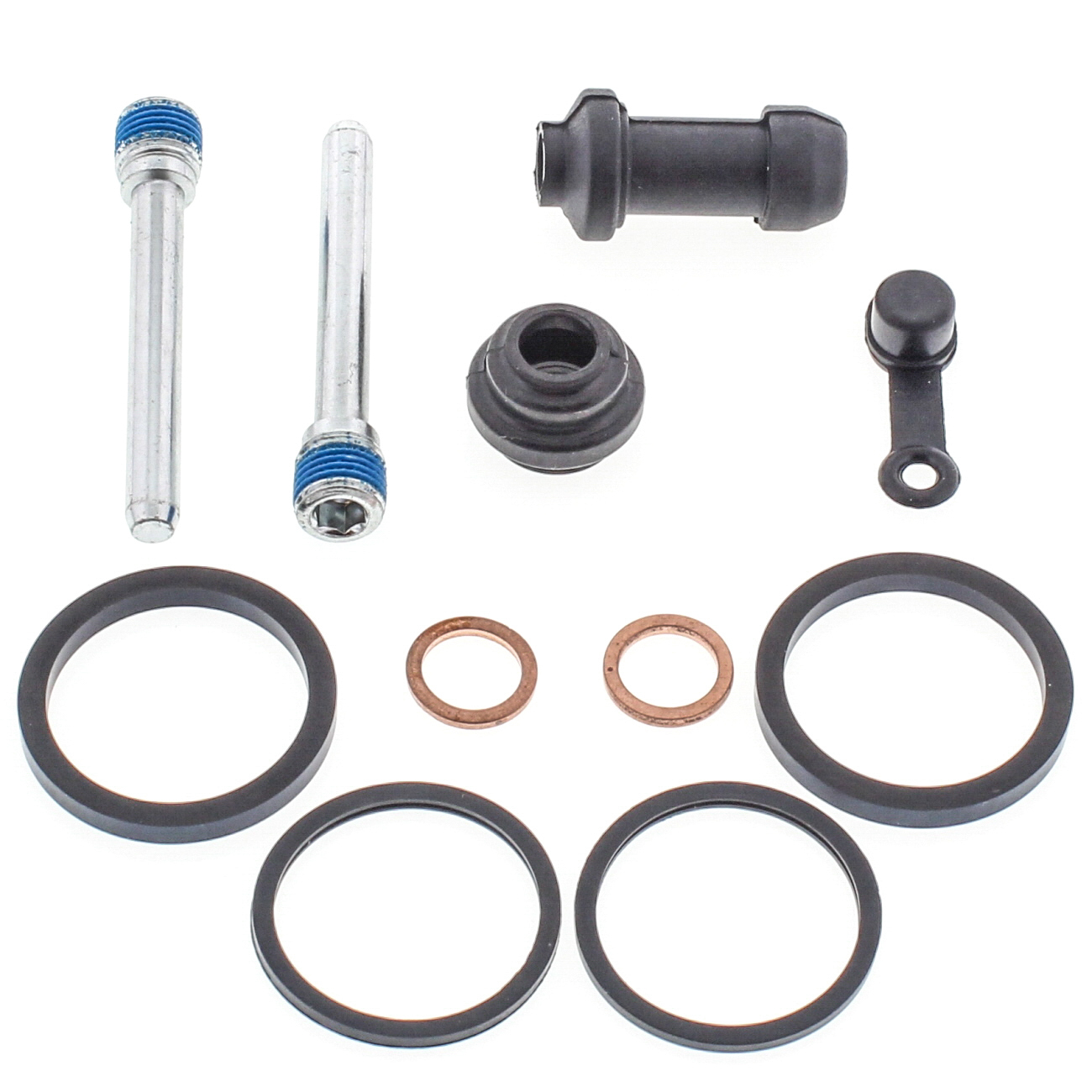 WRP Caliper Rebuild Kit Front Honda CRF125F 14-22, CRF125FB 14-22, Kawasaki KDX200 93-94, KDX250 91-94, KX125 1989, KX125 1990, KX125 1991, KX125 1992, KX125 1993, KX125 89-93, KX250 1991, KX250 1992, KX250 1993, KX250 89-90, KX250 89-93, KX500 1993,