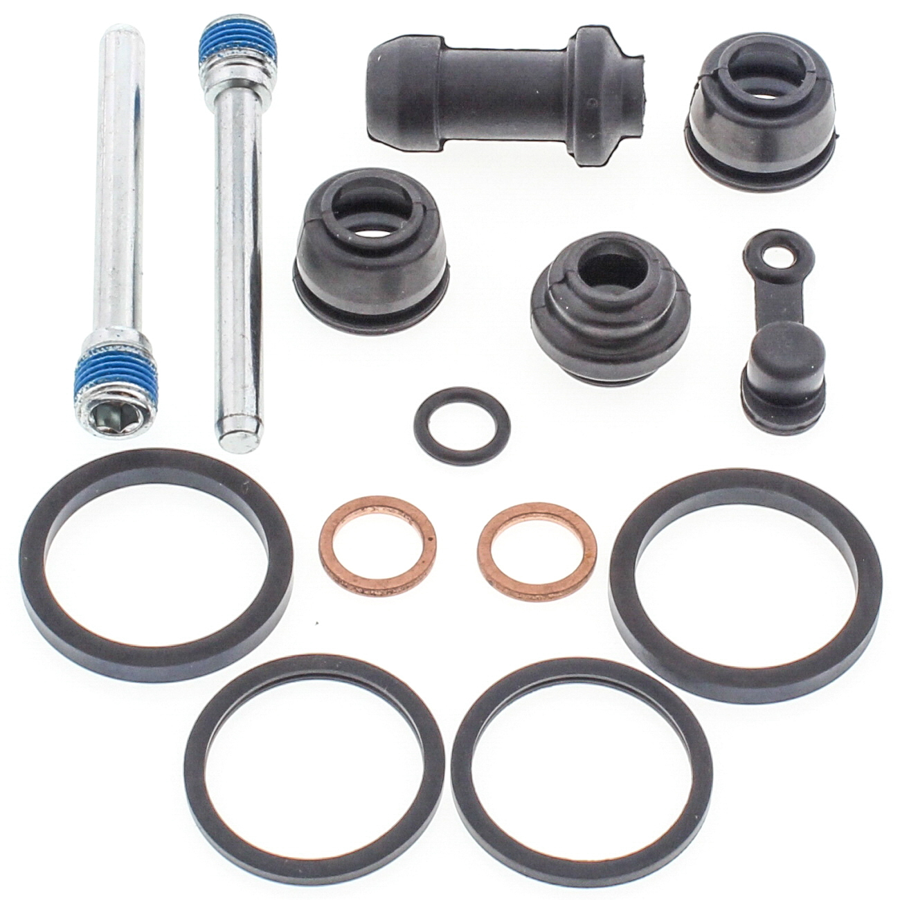 WRP Caliper Rebuild Kit Front Kawasaki KLX250SF 09-10, Yamaha TTR230 05-22, Honda TRX250R 86-89, Kawasaki KL650 E (KLR) 08-18