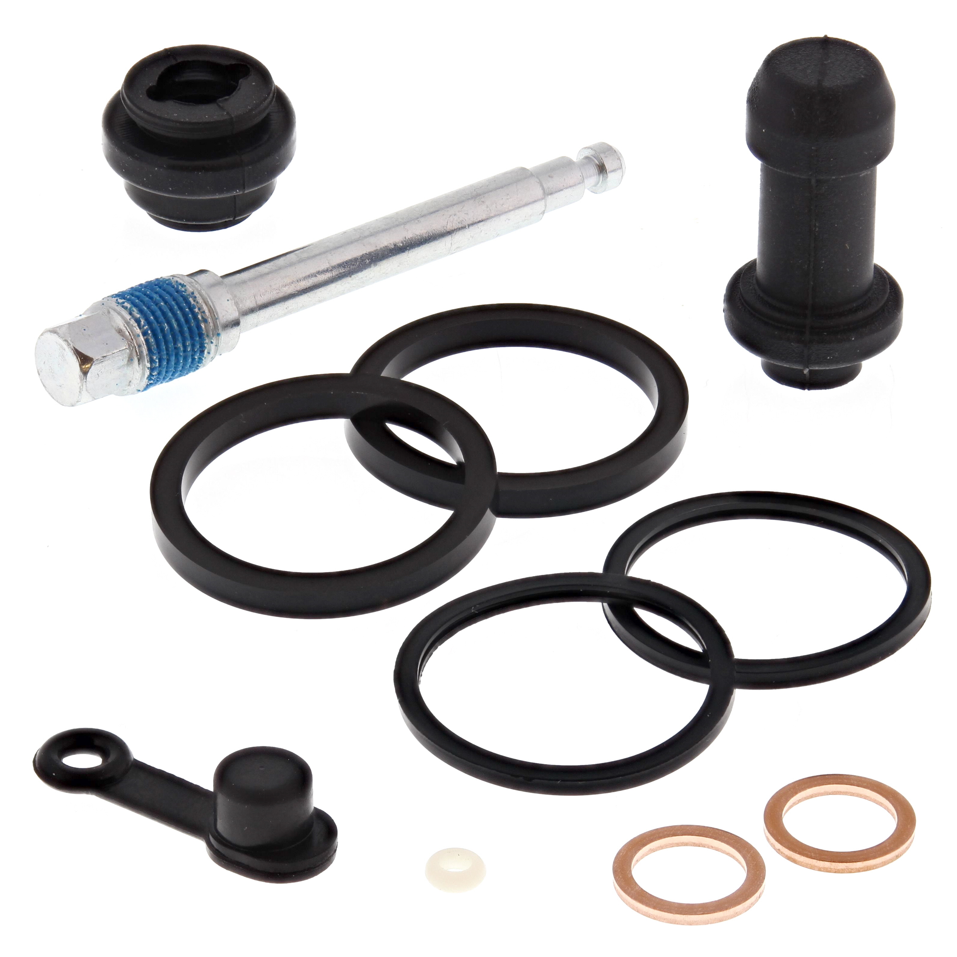 WRP Caliper Rebuild Kit Front Honda CB300F ABS 17-18, CB500F 13-15, CB500F ABS 13-15, CB500X 13-15, CB500X ABS 13-15, CBR300R 2020, CBR300RA ABS 15-22, CBR500R 13-15, CBR500R ABS 13-15, CTX700 14-18, NC700JD 2016, NC700X 12-15, Caliper Rebuild Kit Re