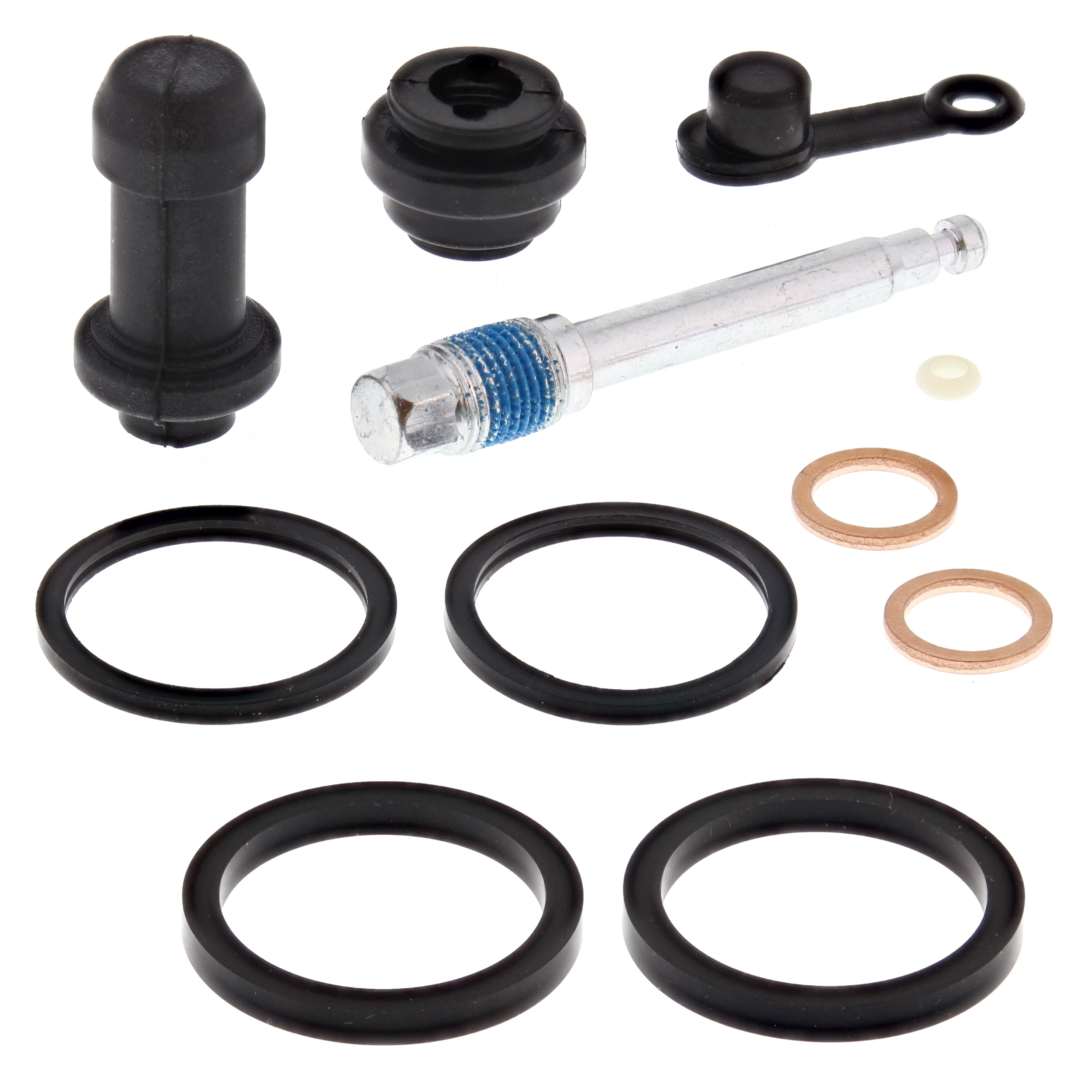 WRP Caliper Rebuild Kit Front Honda ANF 125 Innova (EU) 03-10, CBF125 (Euro) 09-13, CBR125 04-12, GROM 125 14-22, GROM 125 ABS 18-22, Z125M 19-21, Z125M ABS 19-22